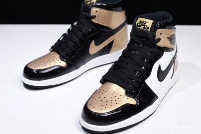 861428-007 Jordan Flexible Air 1 283 Gold Metallic 0822